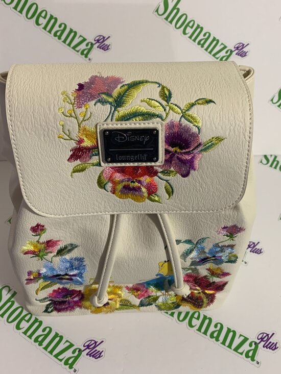 Loungefly Mini Backpack Alice In Wonderland Embroidered Floral Drawstring Bag main image 5